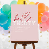 Birthday Party Corflute Signs