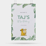 Birthday Party Corflute Signs