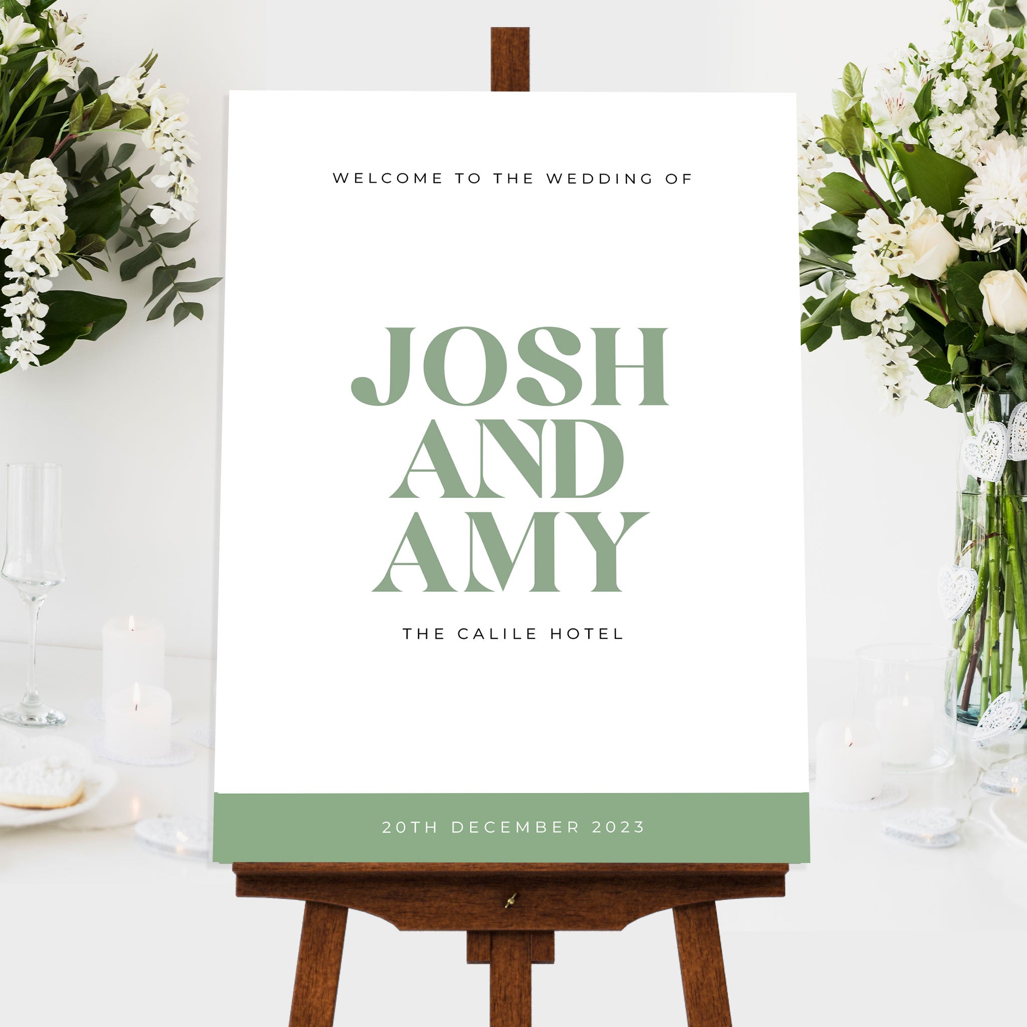 Wedding Corflute Signs