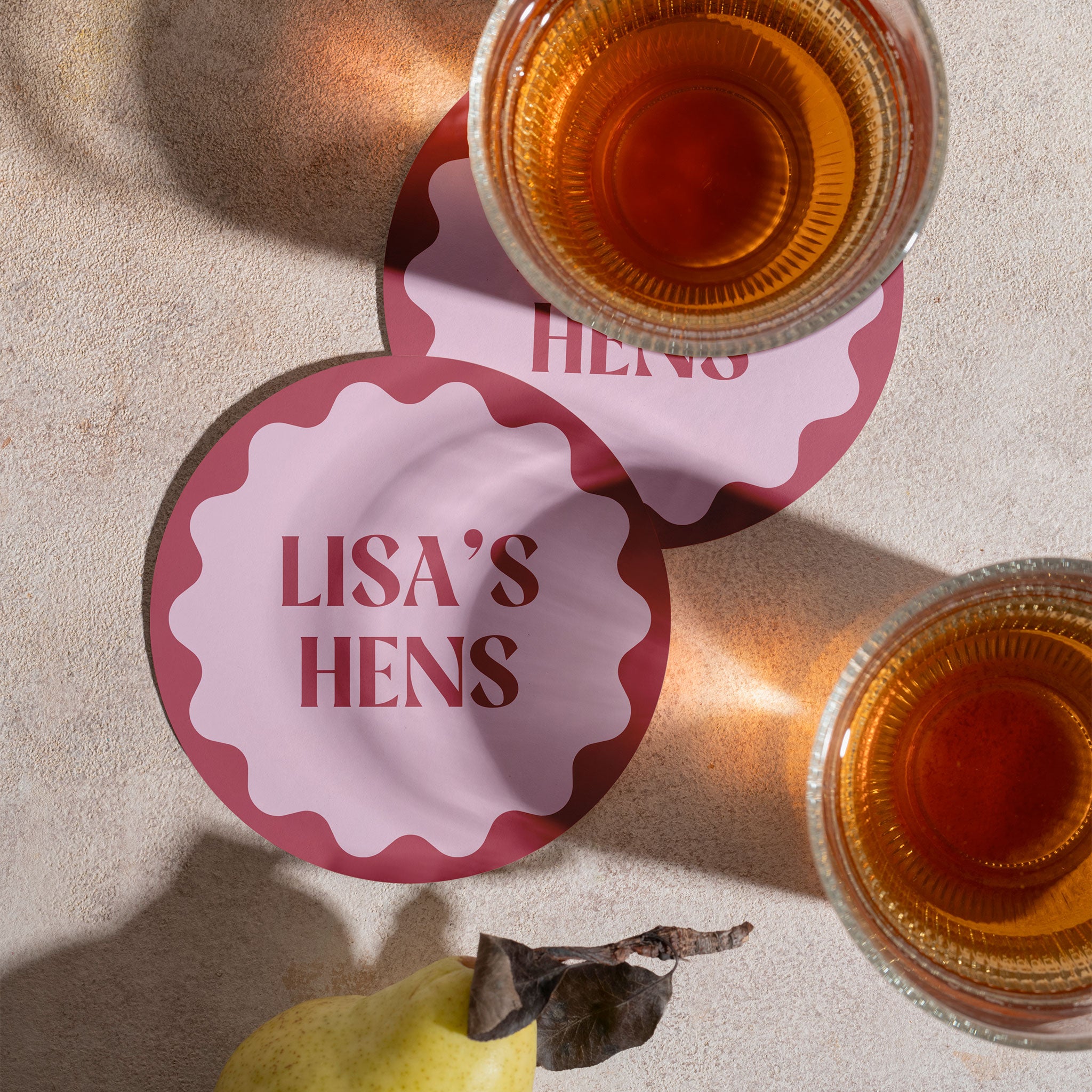 Round Drink Coasters