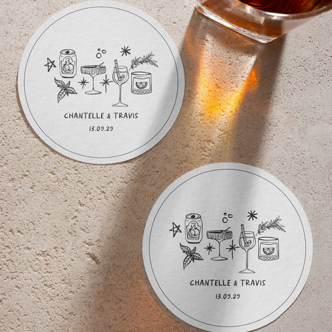 Round Drink Coasters