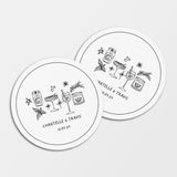 Round Drink Coasters