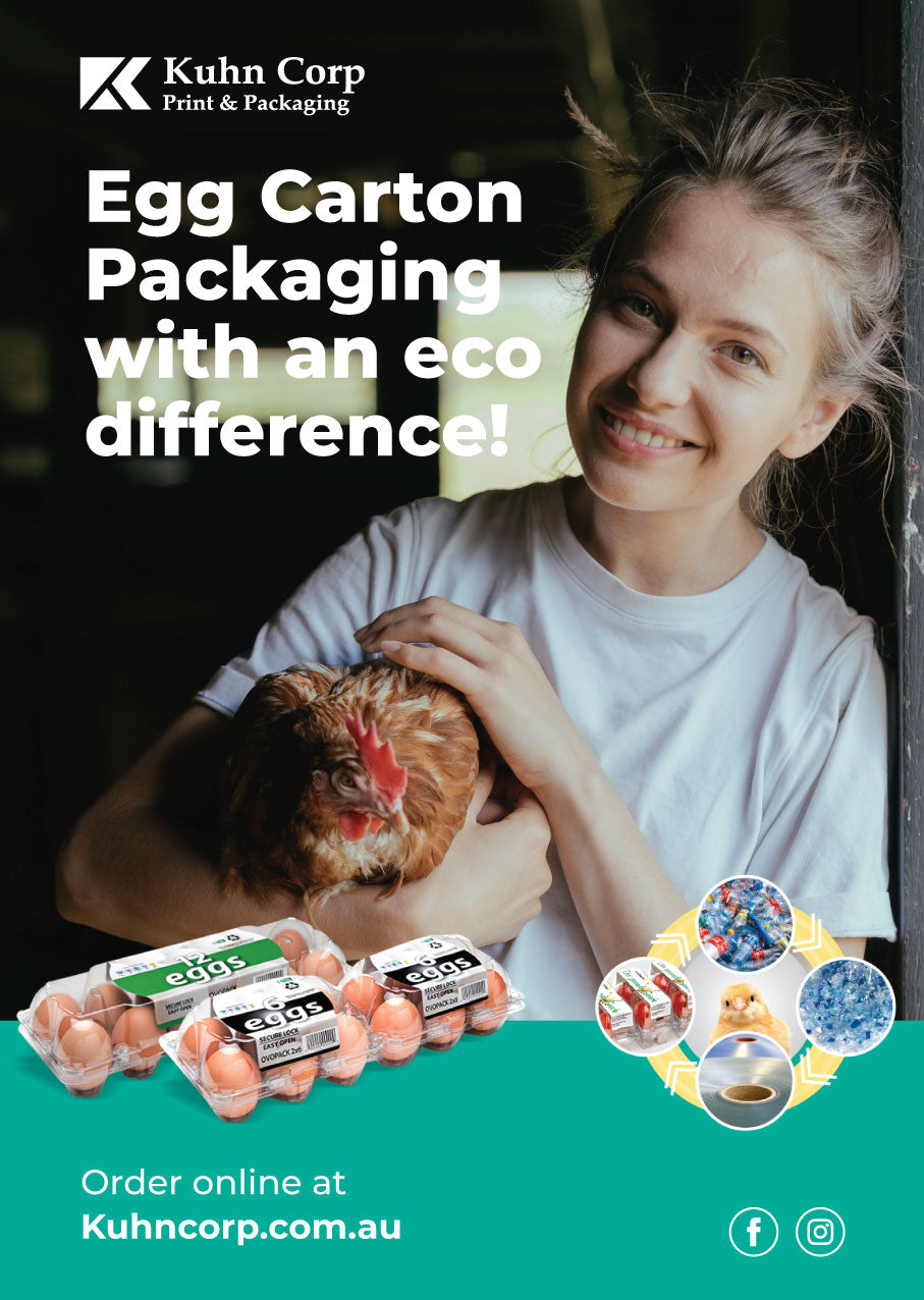 195x(Sets) 30 Cell Standard RPET Egg Cartons - Unlabelled