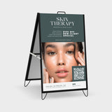 A Frame Display Stand with 2x Corflute Signs