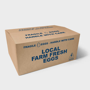 Outer Box For 15 x 12 Retail Pulp Standard Egg Cartons (25pack) * Does not contain eggs