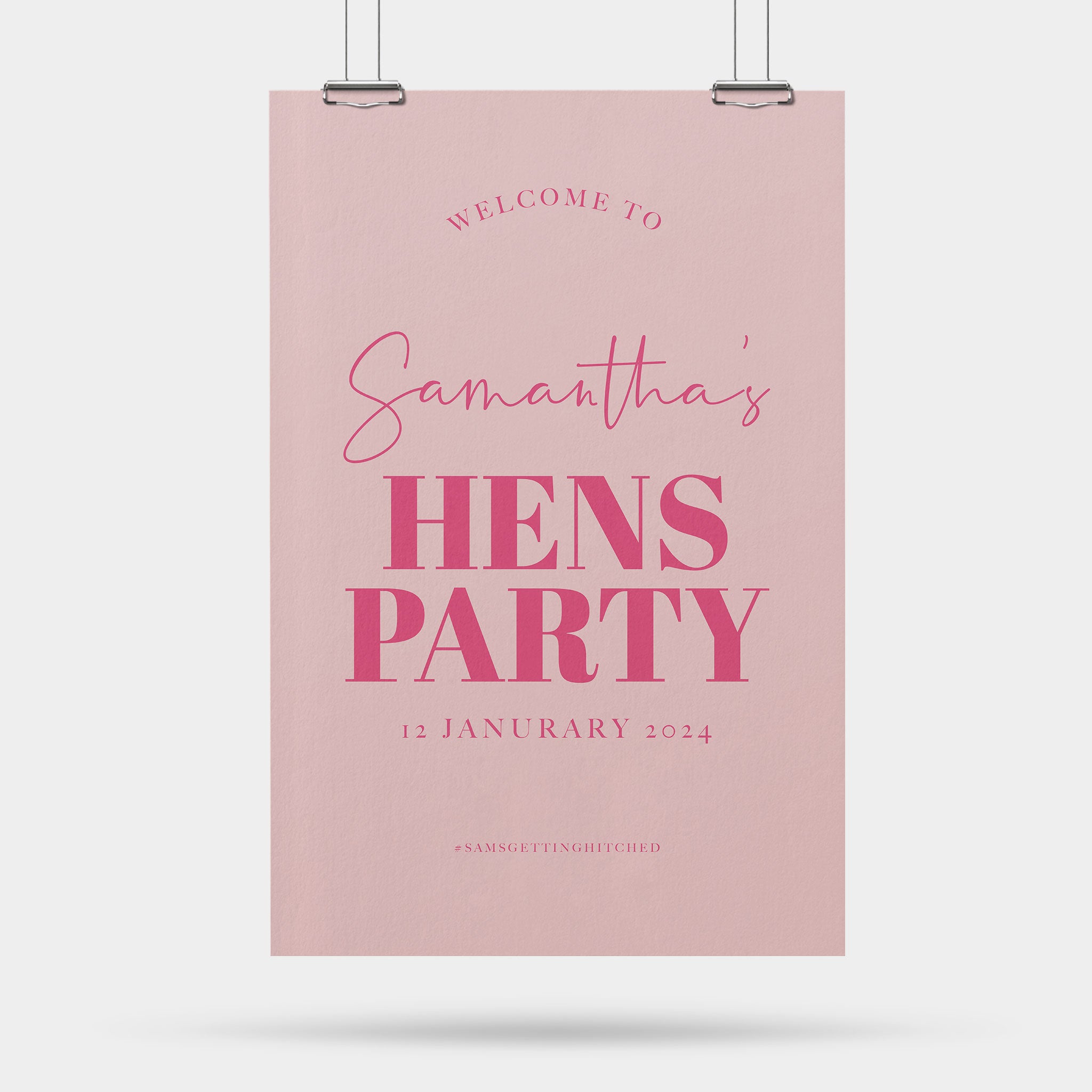 Hens Party Corflute Signs