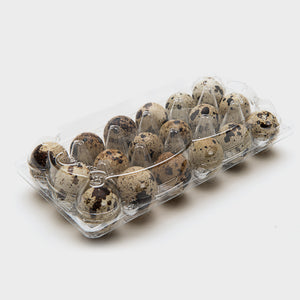 330 x 18 RPET Quail Egg Cartons - Unlabelled