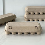 150 x 12 Cell Jumbo Pulp Egg Cartons - Unlabelled