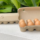 150 x 12 Cell Jumbo Pulp Egg Cartons - Unlabelled
