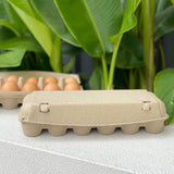 160 x 12 Cell Standard Pulp Egg Cartons - Unlabelled