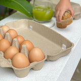 150 x 12 Cell Jumbo Pulp Egg Cartons - Unlabelled