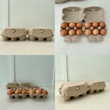 180 x 2x6 Egg Standard Pulp Cartons - Unlabelled