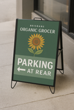 Corflute sign printing Brisbane A1 car park sign