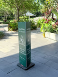 Bollard Cover Signs