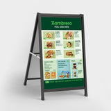 Metal A-Frame Sign Stand