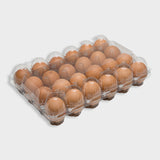 180 (sets) x 24 Egg Standard Traypack RPET Carton - Unlabelled