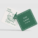 Custom Square Drink Coasters