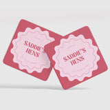 Custom Square Drink Coasters